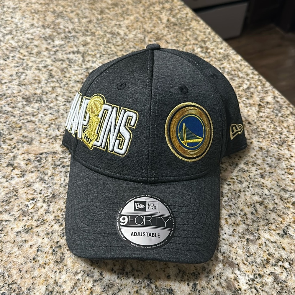 Golden State warriors 2017 NBA championship Hat NWT